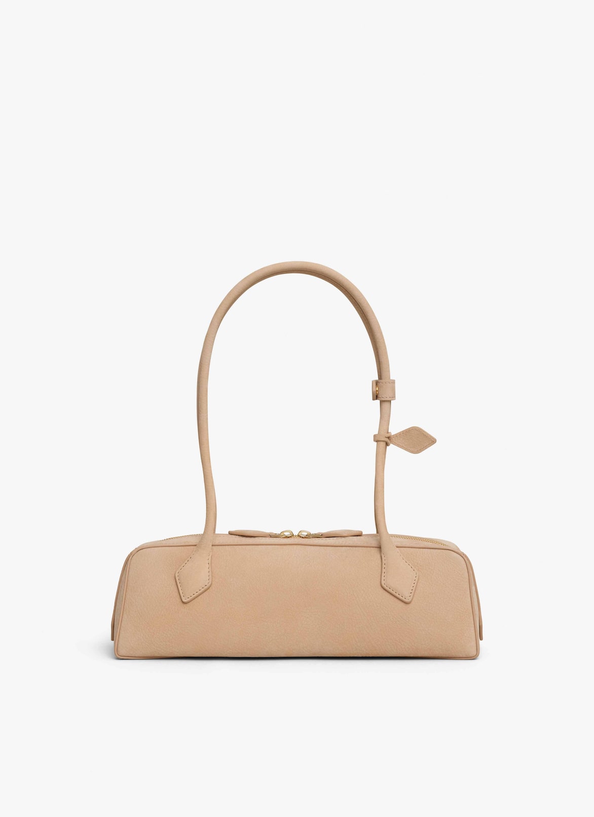 LE TECKEL MEDIUM BAG IN NUBUCK ALAÏA DESERT LE TECKEL MEDIUM BAG IN NUBUCK